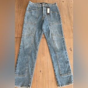 Veronica Beard Arya Jean with seaming pockets NWT